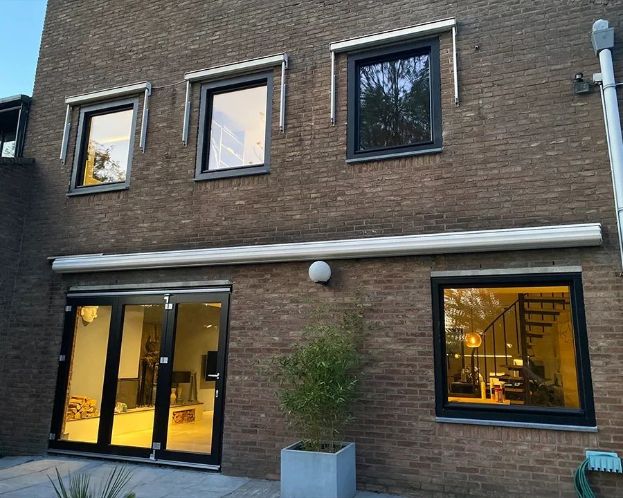 Hout kozijn voorbeeld