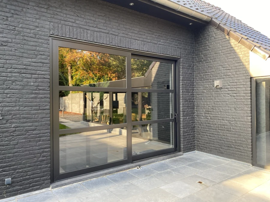 Aluminium schuifpui