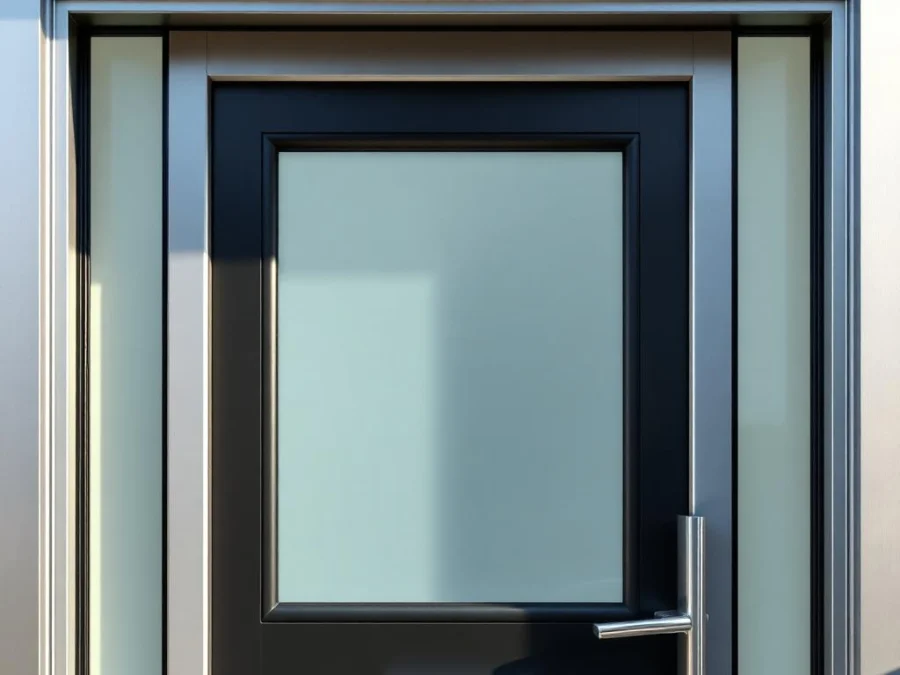 Aluminium voordeur